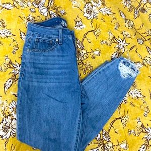 Rewash high rise vintage reunion jeans